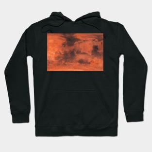 Mars Red Planet Surface Hoodie